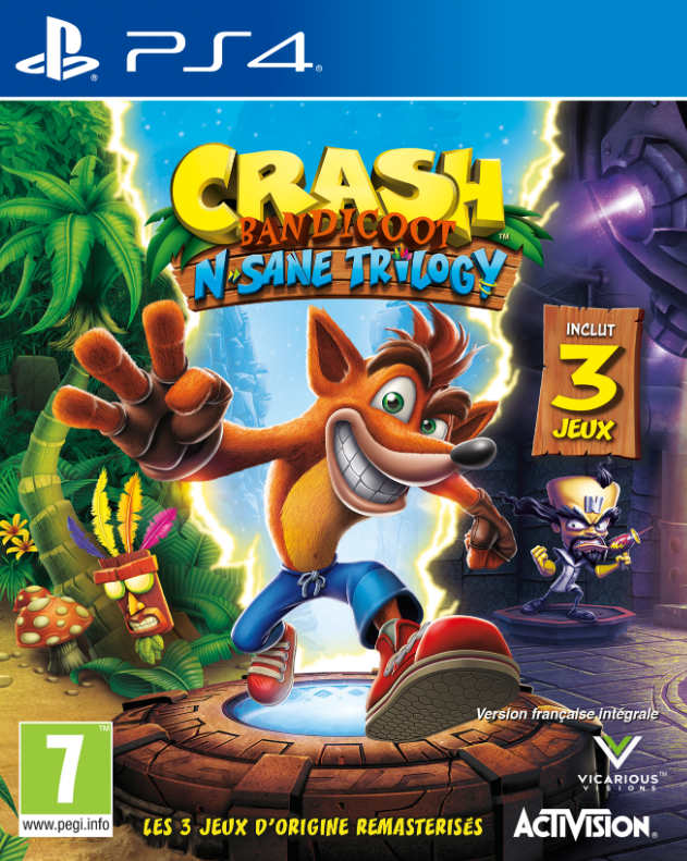 Crash Bandicoot Nsane trilogy