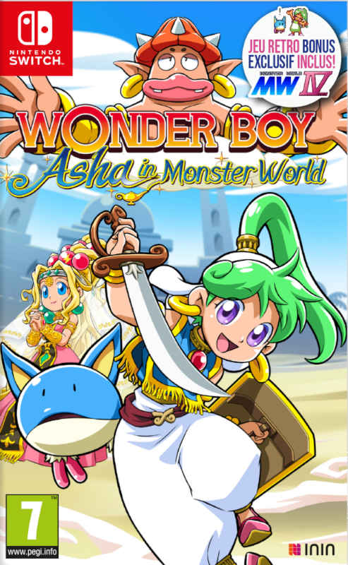 Wonder Boy Asha in Monster World