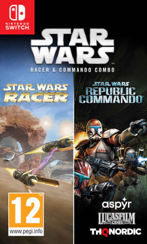 Star Wars Racer And Commando Combo