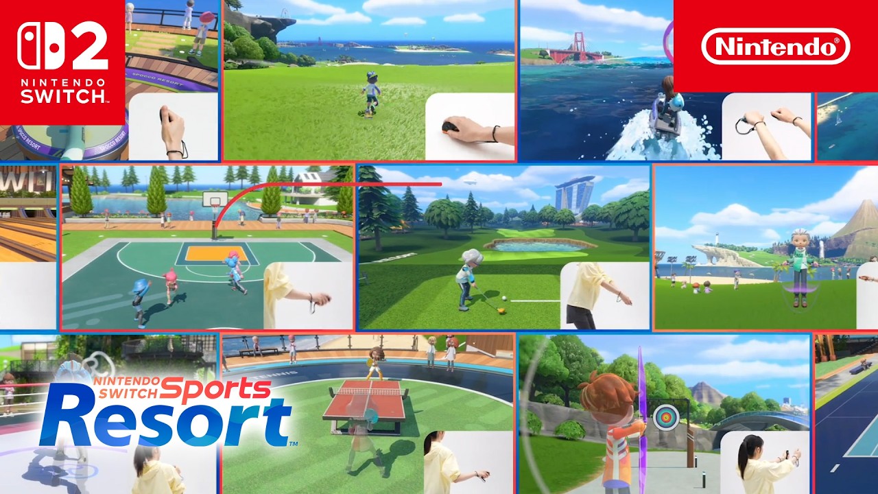 Vidéo Nintendo Switch Sports Resort